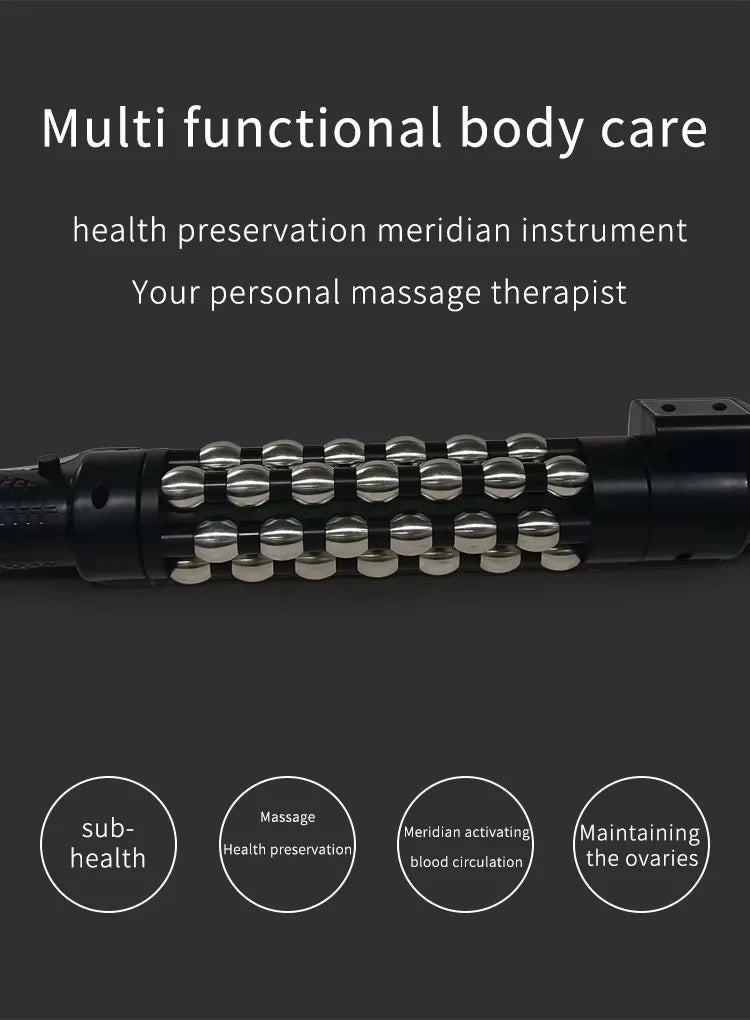 Home Spa Salon Use Inner Ball Roller Massage Stick Cellulite Massager Body Contouring Device