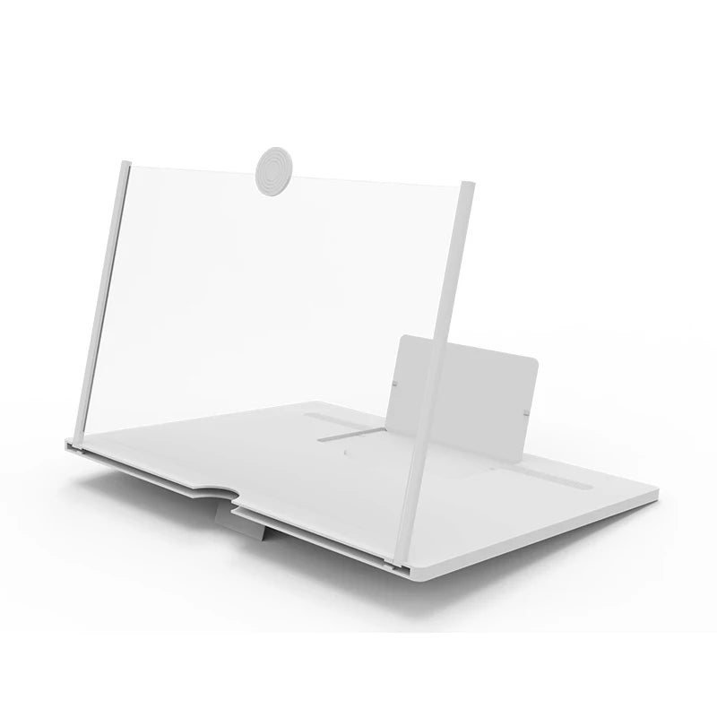 Portable 10 Inch PC Mobile Phone Projector Universal 3D Movie Screen Holder With Amplifier Magnifier Enhances Screen Visibility