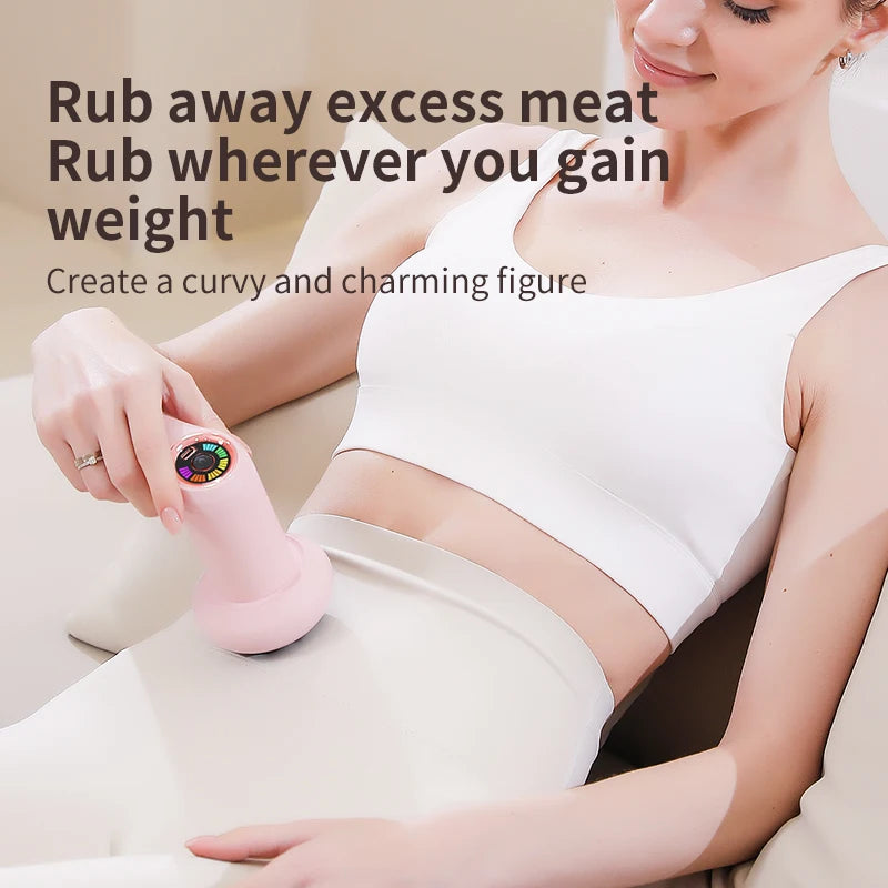 Handheld Women's Slimming Vibration Massager Body Cellulite Massage Gun