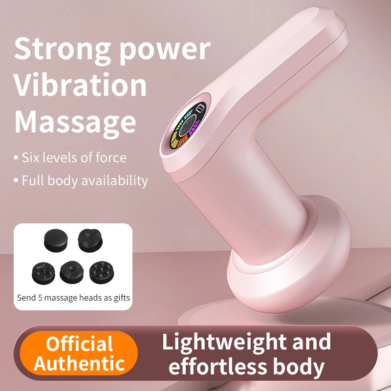 Handheld Women's Slimming Vibration Massager Body Cellulite Massage Gun