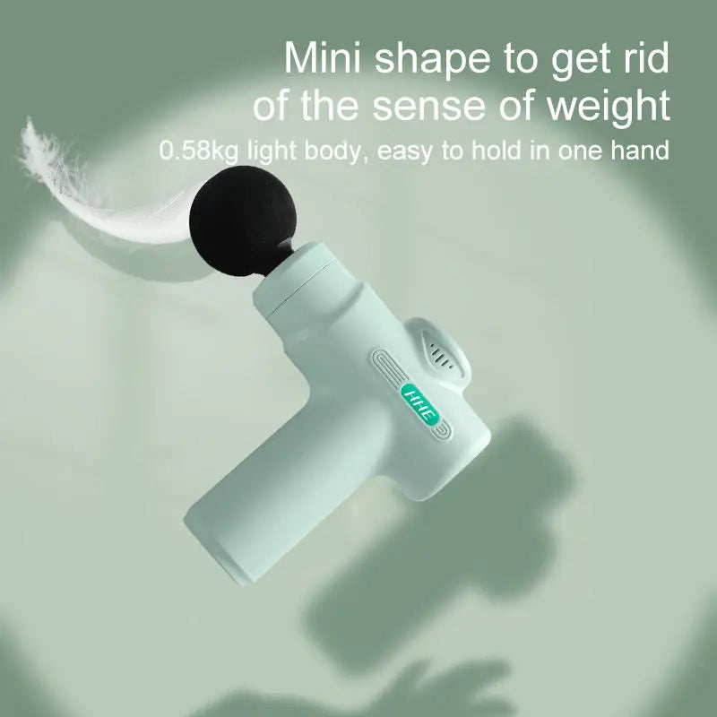 Vibration Electric Deep Muscle Body Therapy Fascia Massage Gun Mini Massage Gun