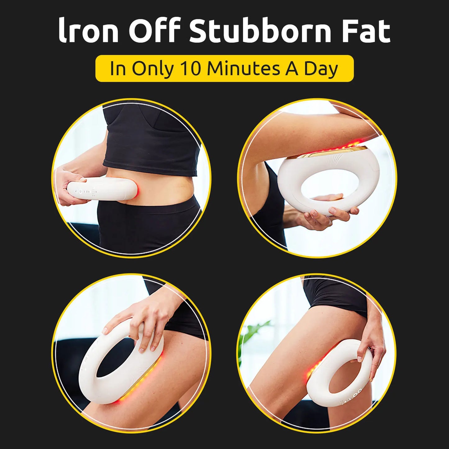 Handheld Cellulite Remover Sculptor Body Massage All Over Body Cellulite Fat Iron Sooth Refresh Anti-wrinkle
