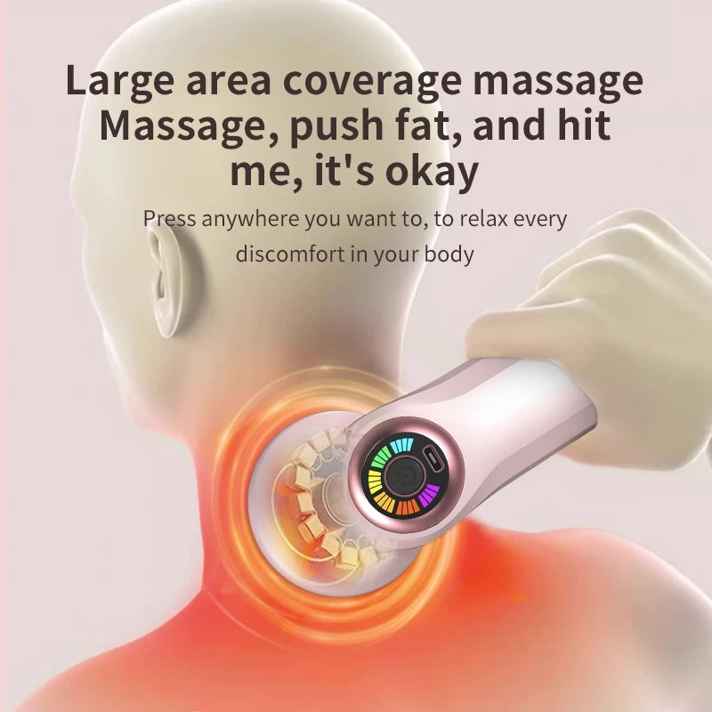 Handheld Women's Slimming Vibration Massager Body Cellulite Massage Gun