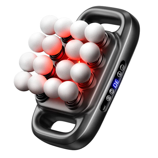 Professional High-Quality 16-Head Electric Deep Tissue Massage Gun - Best Budget Fascia Muscle Reliever