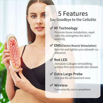 Handheld Cellulite Remover Sculptor Body Massage All Over Body Cellulite Fat Iron Sooth Refresh Anti-wrinkle